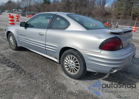 2000 Pontiac Grand Am Se1 z USA, uszkodzony, nr VIN 1G2NF12T1YM847345